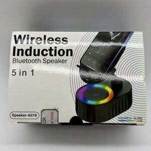 Wireless Audio Bluetooth Speaker Phone‎ Stand Colorful Ambient Light 300° Fold